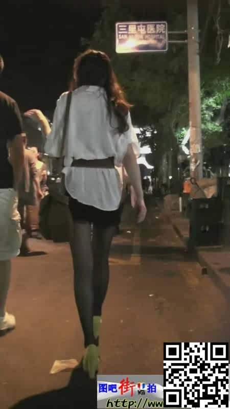 黄色高跟包臀黑裙黑丝长腿美女[11P]