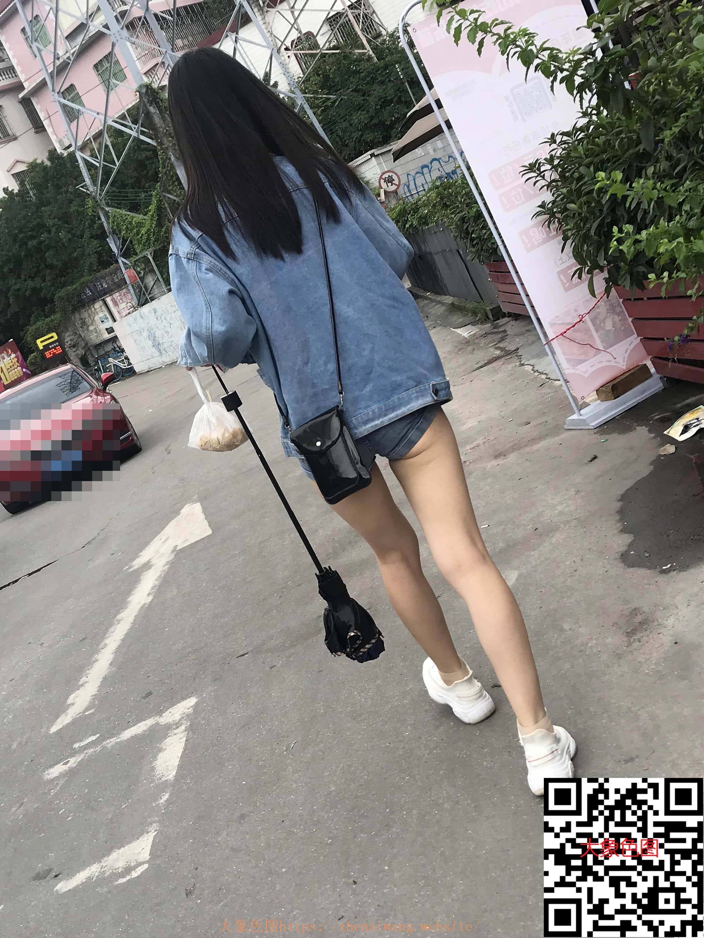 牛仔超短裤妹子[10P]