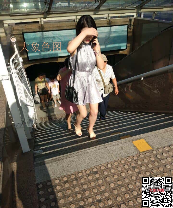 街头美女拍到了小内内[10P]