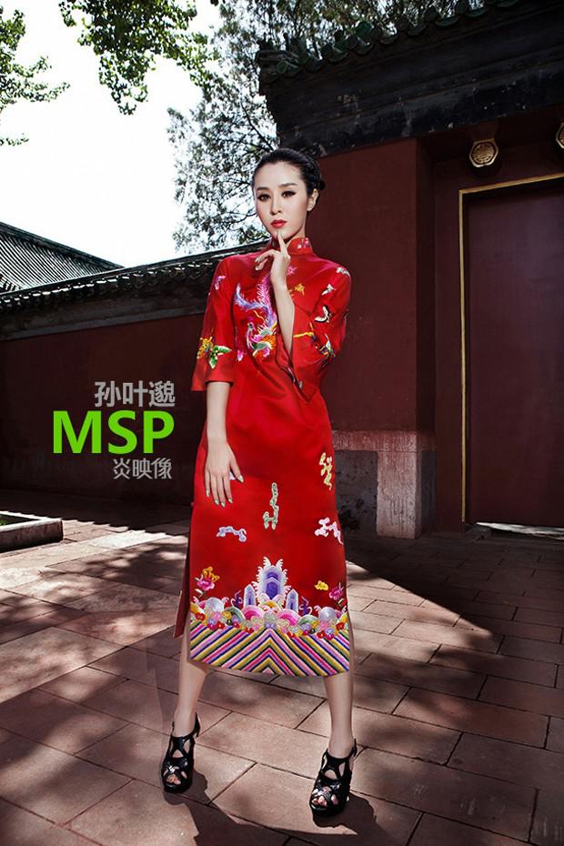 别有时尚风味的中国旗袍美女
